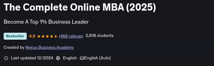 Pictures · Udemy — The Complete Online MBA (2025) 2024-12