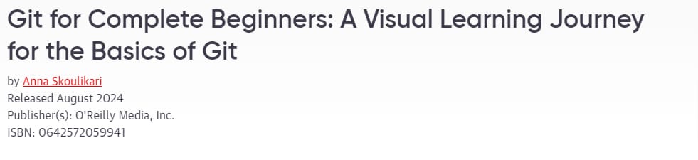 Pictures · Oreilly – Git for Complete Beginners: A Visual Learning Journey for the Basics of Git 2024-8