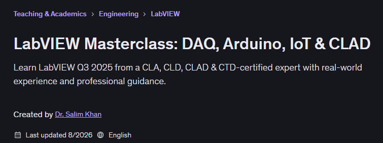 चित्र · LabVIEW विस्तृत कोर्स: DAQ, Arduino, IoT और CLAD 2024-11