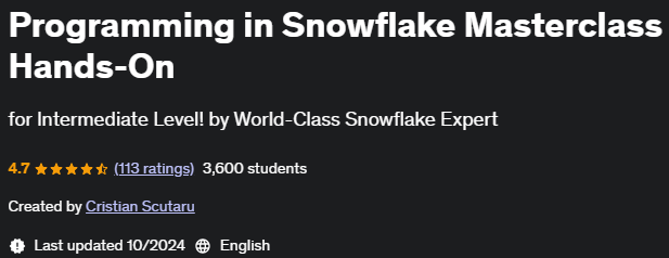 Pictures · Programming in Snowflake Masterclass Hands-On 2024-2