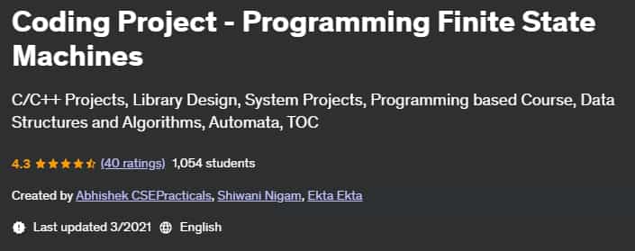 Pictures · Udemy — Coding Project – Programming Finite State Machines 2021-3