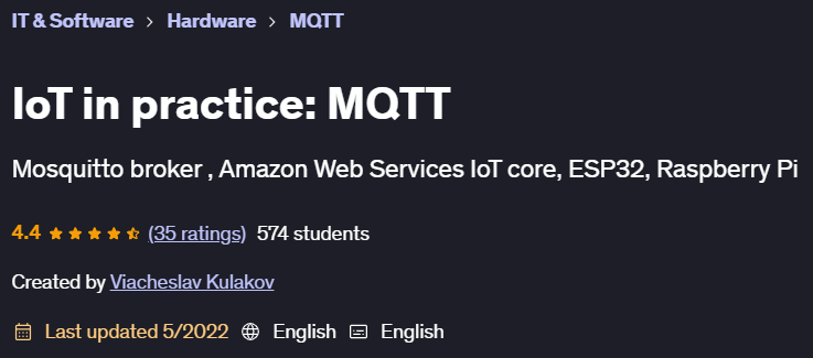 Pictures · Udemy — IoT in practice: MQTT 2022-5