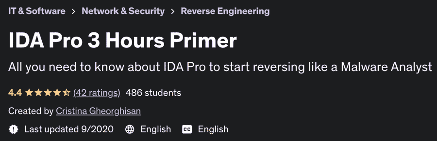 Pictures · IDA Pro 3 Hours Primer 2020-9