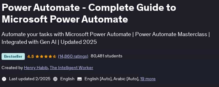 Pictures · Udemy — Power Automate – Complete Guide to Microsoft Power Automate 2025-2