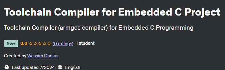 Pictures · Udemy — Toolchain Compiler for Embedded C Project 2024-7