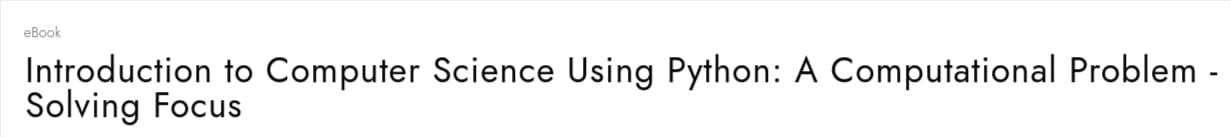 Pictures · Wiley – Introduction to Computer Science Using Python : A Computational Problem – Solving Focus 2015