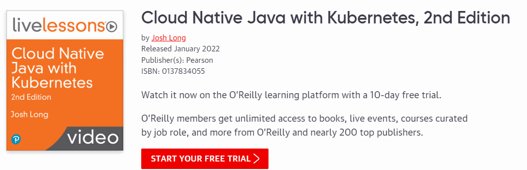 Pictures · Oreilly — Cloud Native Java with Kubernetes, 2nd Edition 2021-11