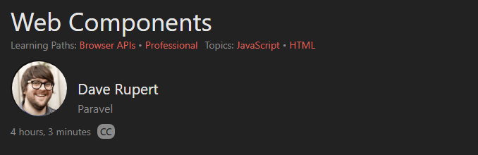 Pictures · Frontend Masters — Web Components 2022-5