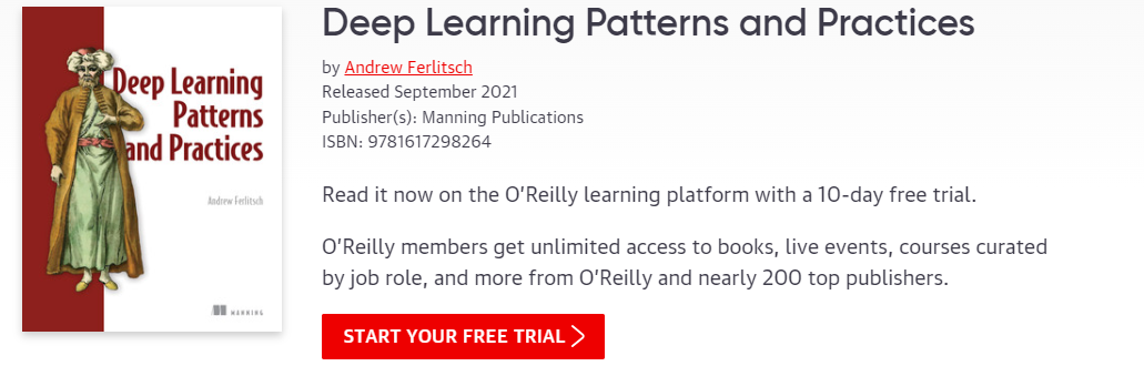 Pictures · Oreilly — Deep Learning Patterns and Practices 2022-3