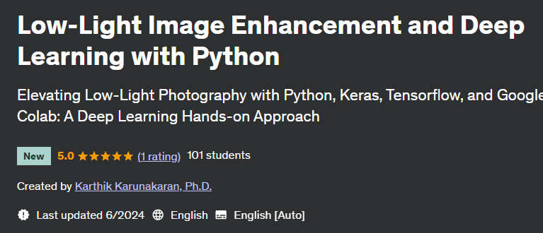 Pictures · Low-Light Image Enhancement and Deep Learning with Python 2024-6