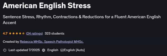 Pictures · Udemy — American English Stress 2025-7