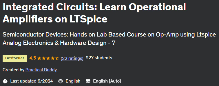 Pictures · Udemy — Integrated Circuits: Learn Operational Amplifiers on LTSpice 2024-6