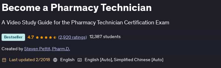 Pictures · Udemy — Become a Pharmacy Technician 2018-2