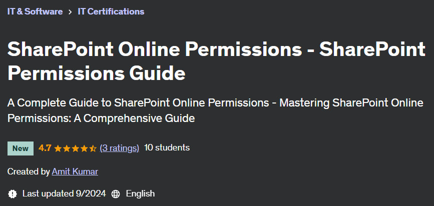 Pictures · Udemy — SharePoint Online Permissions – SharePoint Permissions Guide 2024-9