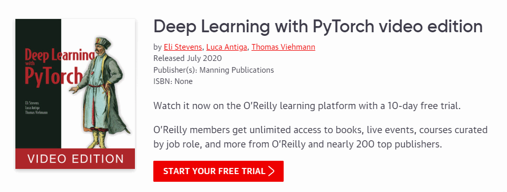 Pictures · Oreilly – Deep Learning with PyTorch video edition 2021-7