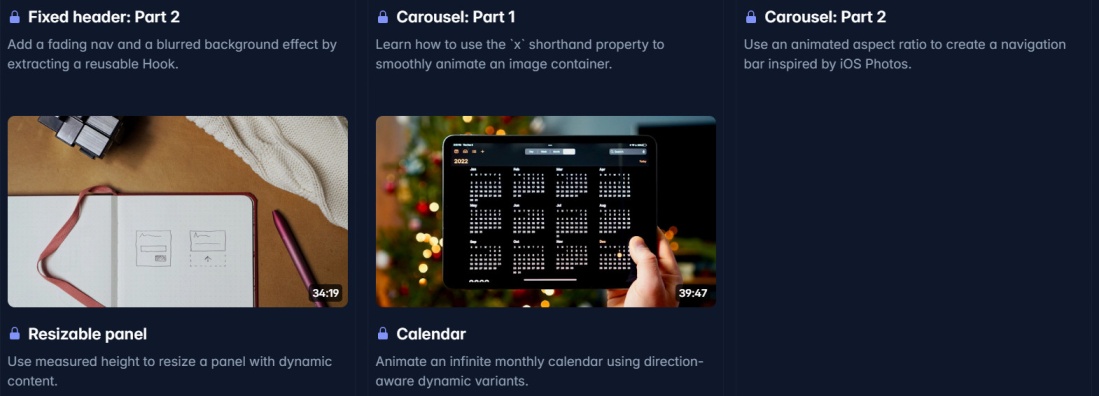 Pictures · Buildui — Framer Motion Recipes 2023-1