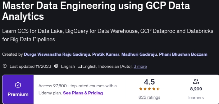 Images · Master en ingénierie de données en utilisant GCP Data Analytics 2023-11