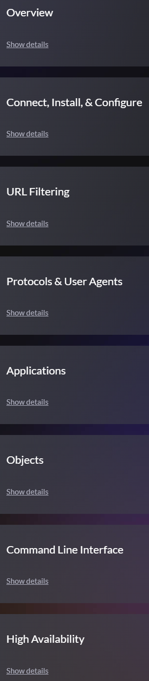 Course topics · Web Security Appliance 2022-2