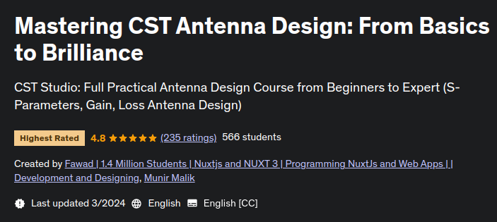 Pictures · Udemy — Mastering CST Antenna Design: From Basics to Brilliance 2024-3