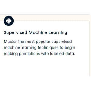 Datacamp — Supervised Machine Learning in Python 2024-8