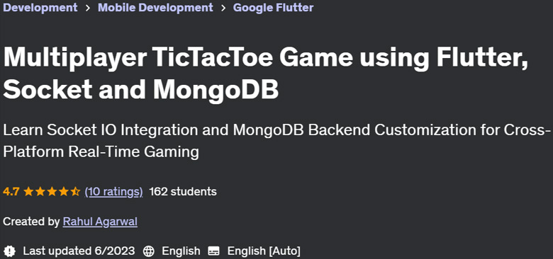 Pictures · Udemy — Multiplayer TicTacToe Game using Flutter, Socket and MongoDB 2023-6