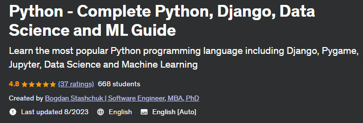 Pictures · Python – Complete Python, Django, Data Science and ML Guide 2023-8