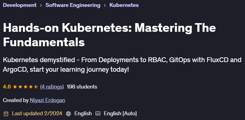 Pictures · Udemy — Hands-on Kubernetes: Mastering The Fundamentals 2024-2