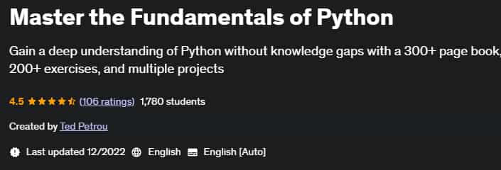 Pictures · Udemy — Master the Fundamentals of Python 2022-11