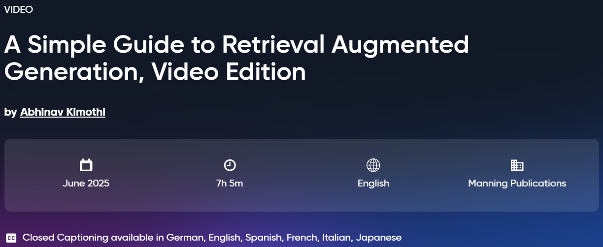 Pictures · Oreilly — A Simple Guide to Retrieval Augmented Generation, Video Edition 2025-6