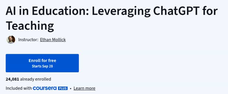 Pictures · Coursera — AI in Education: Leveraging ChatGPT for Teaching 2025-9