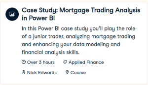 Datacamp — Case Study: Mortgage Trading Analysis in Power BI 2024-12
