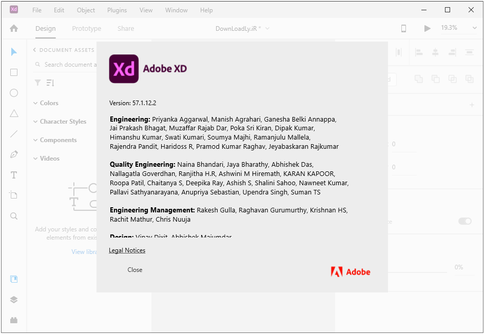 Pictures · Adobe XD 59.0.12 Windows / 50.0.12 macOS