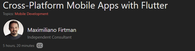 Pictures · Cross-Platform Mobile Apps with Flutter 2022-6