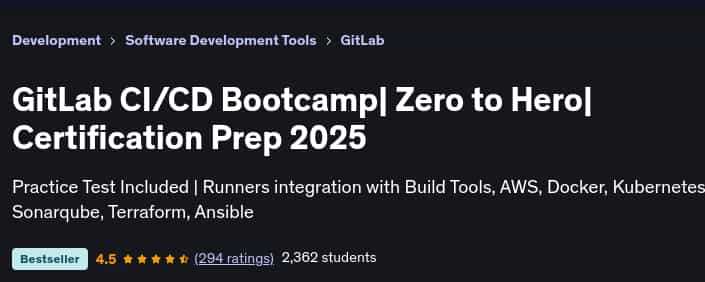 Pictures · Udemy — GitLab CI/CD Bootcamp| Zero to Hero| Certification Prep 2025 2025-4
