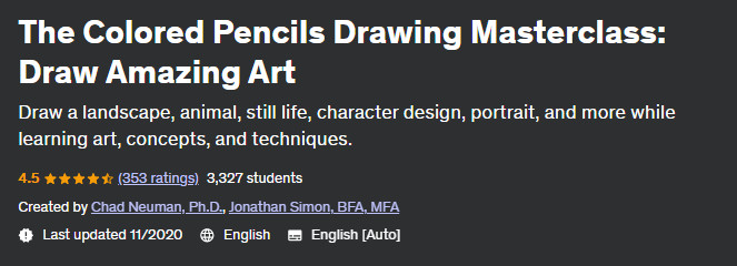 Pictures · The Colored Pencils Drawing Masterclass: Draw Amazing Art 2020-11