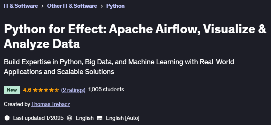 Pictures · Python for Effect: Apache Airflow, Visualize & Analyze Data 2025-1