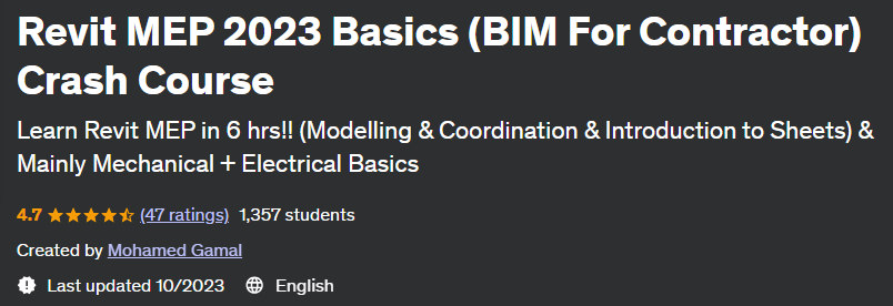 Pictures · Udemy — Revit MEP 2023 Basics (BIM For Contractor) Crash Course 2023-5