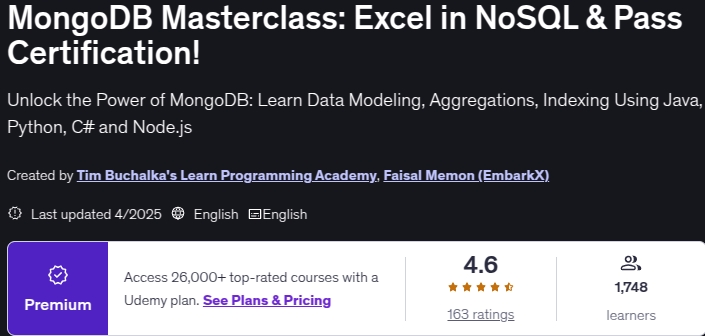 Images · MongoDB Masterclass: Excel dans NoSQL & Certification Pass! 2025-4