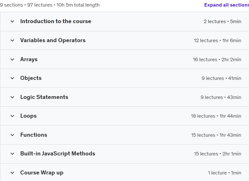 Course topics · JavaScript essentials for Node-RED 2024-2