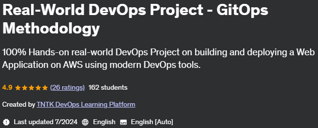Pictures · Udemy — Real-World DevOps Project – GitOps Methodology 2024-7