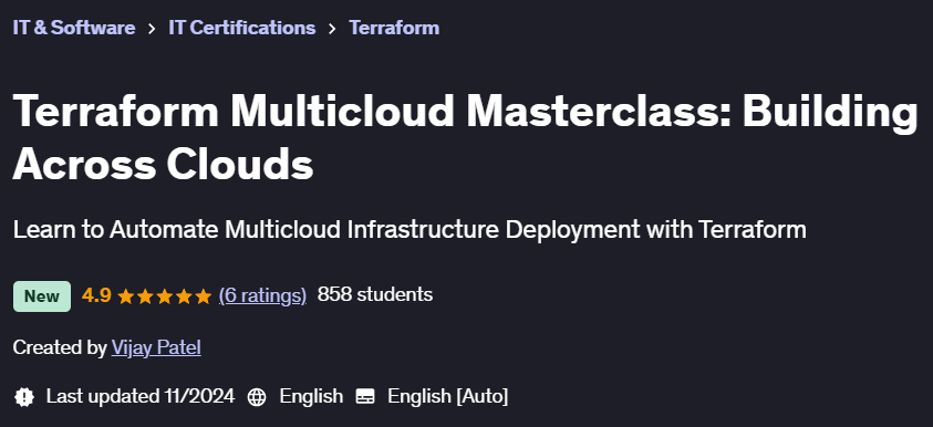 Pictures · Terraform Multicloud Masterclass: Building Across Clouds 2024-10