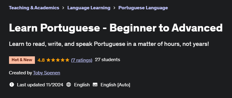 Pictures · Udemy — Learn Portuguese – Beginner to Advanced 2024-11