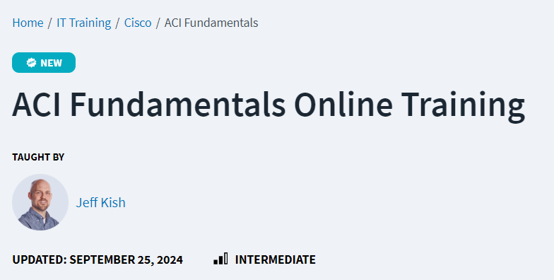 Pictures · CBTNuggets — ACI Fundamentals Online Training 2024-8