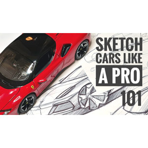 SkillShare — How to Sketch, Draw, Design Cars Like a Pro | All-In-One 101 2021-12