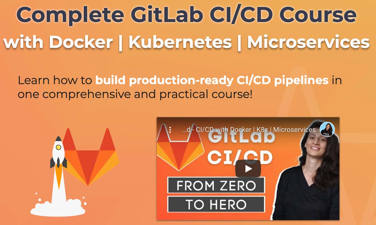 Pictures · TechWorld with Nana — Complete GitLab CI/CD Course with Docker | Kubernetes | Microservices 2022-6