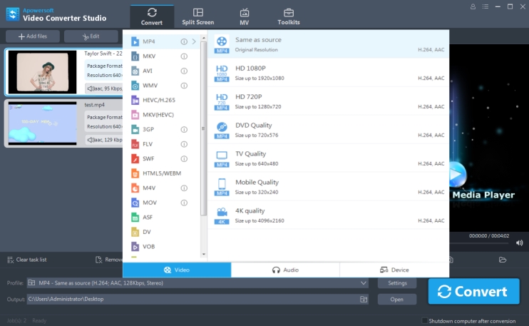 Pictures · Apowersoft Video Converter Studio 4.8.9.0