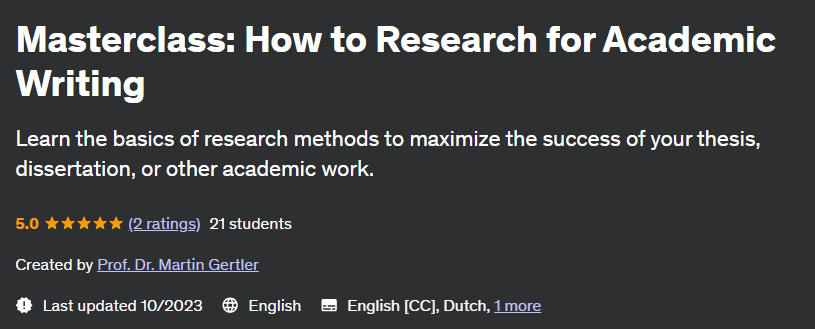 Pictures · Udemy — Masterclass: How to Research for Academic Writing 2023-10
