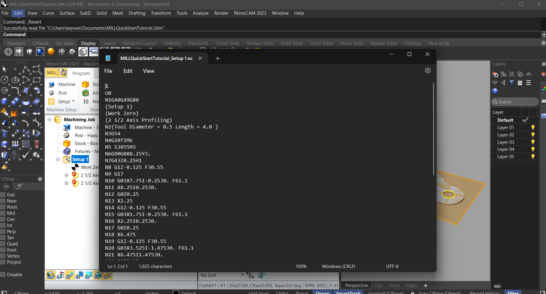 Bilder · Rhinocam 2023 Der V130.230 für Rhinoceros x64