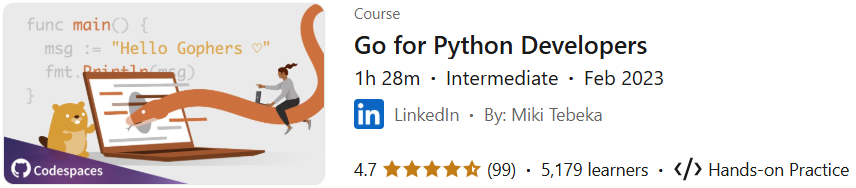 Pictures · Go for Python Developers 2023-1