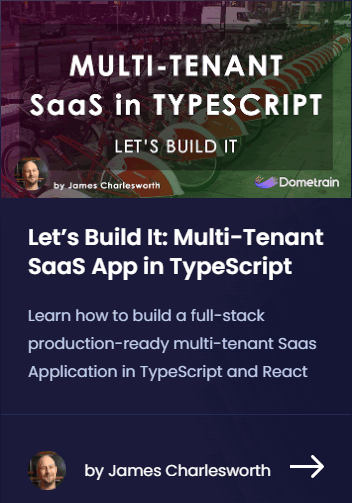 चित्र · Dometrain – Let’s Build It: Multi-Tenant SaaS ऐप TypeScript 2025-5